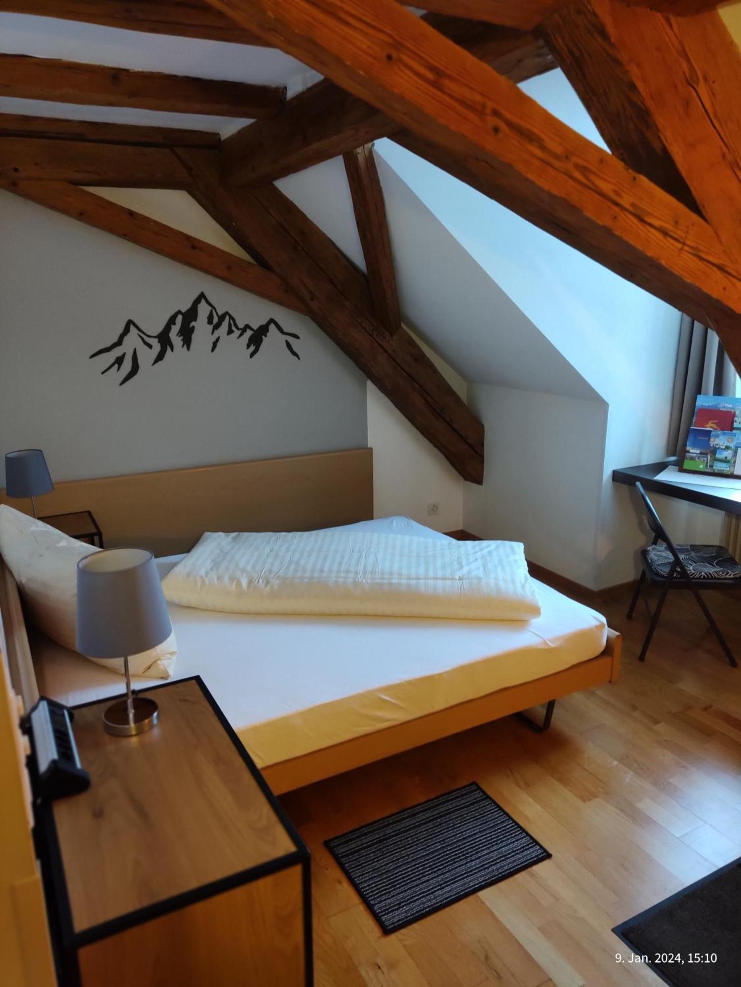 Gasthaus "Hotel Hirschen" Beromünster Dış mekan fotoğraf